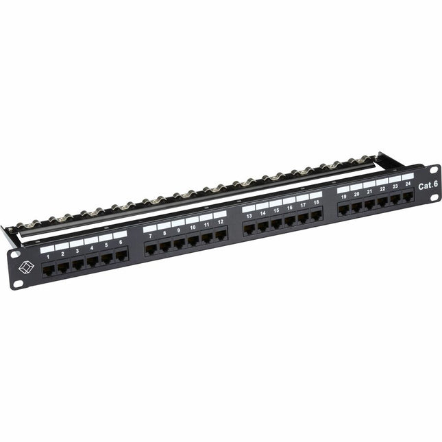 Main Image for Black Box GigaTrue CAT6 Patch Panel - 1U, Unshielded, 24-Port