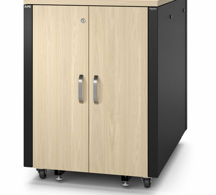 Main Image for APC NetShelter Soundproof, 17U, Server Rack Enclosure, 120V, Maple