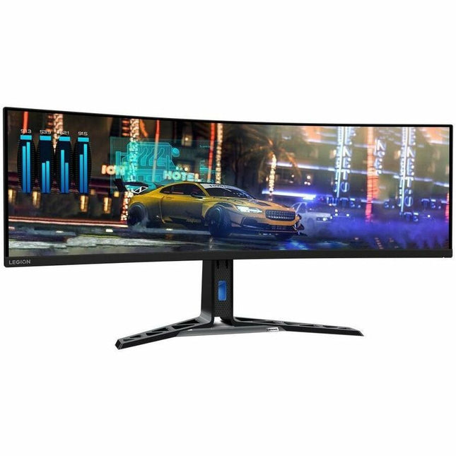 Main Image for Lenovo Legion R45w-30 45" Class Dual Quad HD (DQHD) Curved Screen Gaming LED Monitor - 32:9 - Black