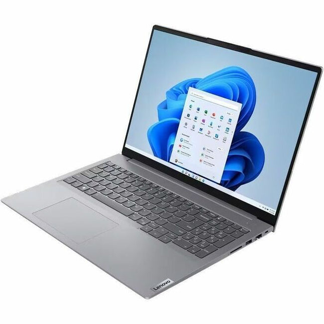 Main Image for Lenovo ThinkBook 16 G6 IRL 21KH009TUS 16" Touchscreen Notebook - WUXGA - Intel Core i5 13th Gen i5-1335U - 8 GB - 256 GB SSD - English (US) Keyboard - Arctic Gray