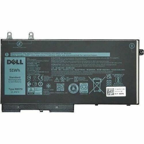 Main Image for Dell 3-cell 51 Wh Lithium Ion Replacement Battery for Select Laptops