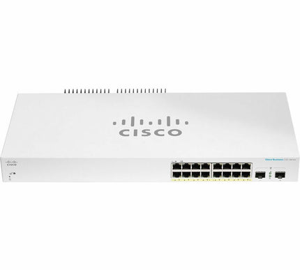 Main Image for Cisco Business CBS220-16P-2G Ethernet Switch