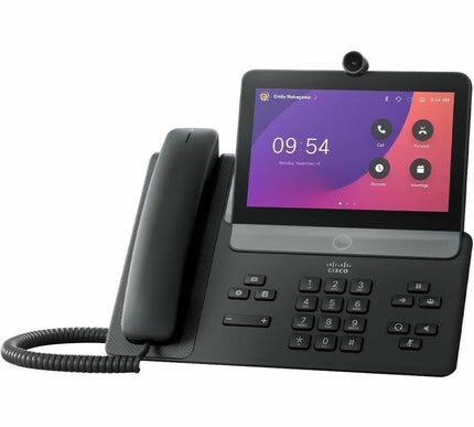 Main Image for Webex 8875 IP Phone - Corded - Corded/Cordless - Wi-Fi, Bluetooth - Desktop - Carbon Black - TAA Compliant