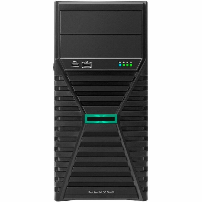 Main Image for HPE ProLiant ML30 G11 4U Tower Server - 1 x Intel Xeon E-2414 2.60 GHz - 16 GB RAM - Serial ATA Controller