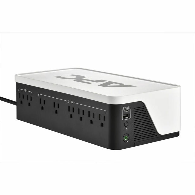 Main Image for APC Back-UPS, 900VA/540W, Floor/Wall Mount, 120V, 8x NEMA 5-15R outlets, USB Type A + C Ports