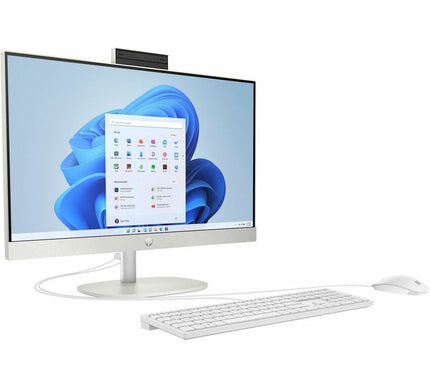 Main Image for HP 24-cr0000 24-cr0077c All-in-One Computer - AMD Ryzen 5 7520U - 8 GB - 512 GB SSD - 23.8" Full HD - Desktop - Shell White - Refurbished