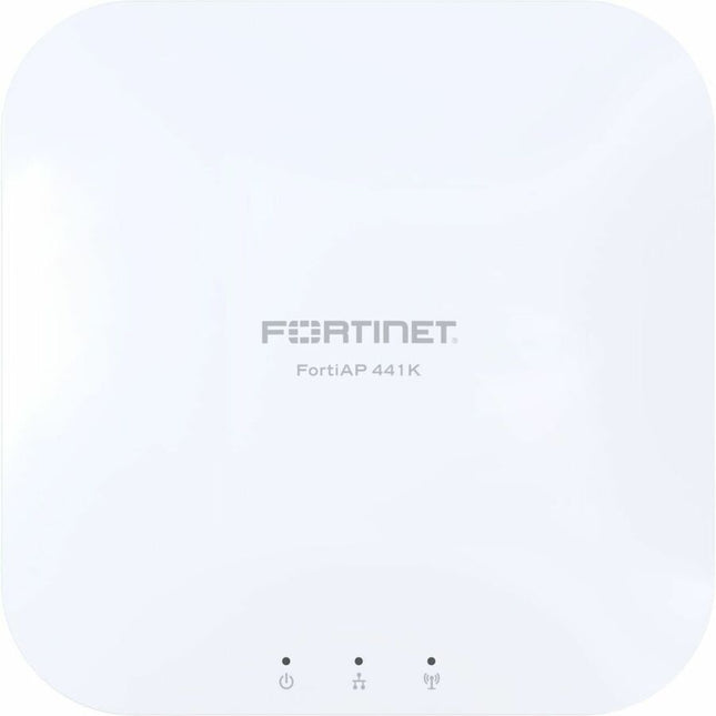 Main Image for Fortinet FortiAP 441K Tri Band Wi-Fi 7 IEEE 802.11a/b/g/n/ac/ax/h/i/k/r/v/e/be/j 21.32 Gbit/s Wireless Access Point - Indoor