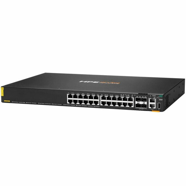 Main Image for HPE CX 6200F 24G Class 4 PoE 4SFP+ 370W Switch