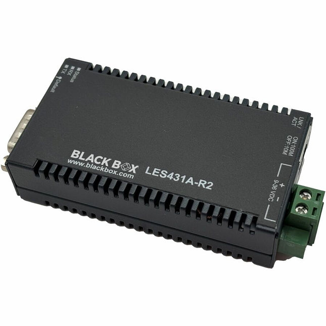 Main Image for Black Box LES400 Series Industrial Serial Modbus Device Server - 1-Port