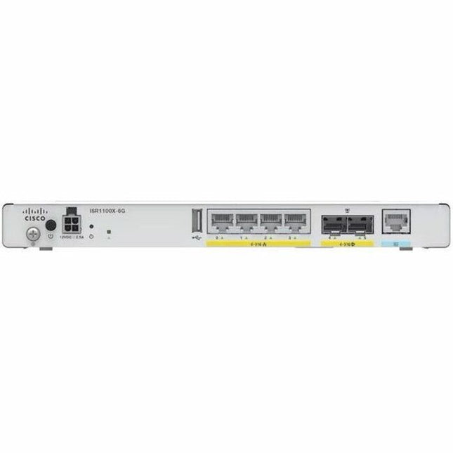 Main Image for Cisco ISR1100X-6G 1 SIM Cellular, Ethernet Wireless Integrated Services Router - Refurbished