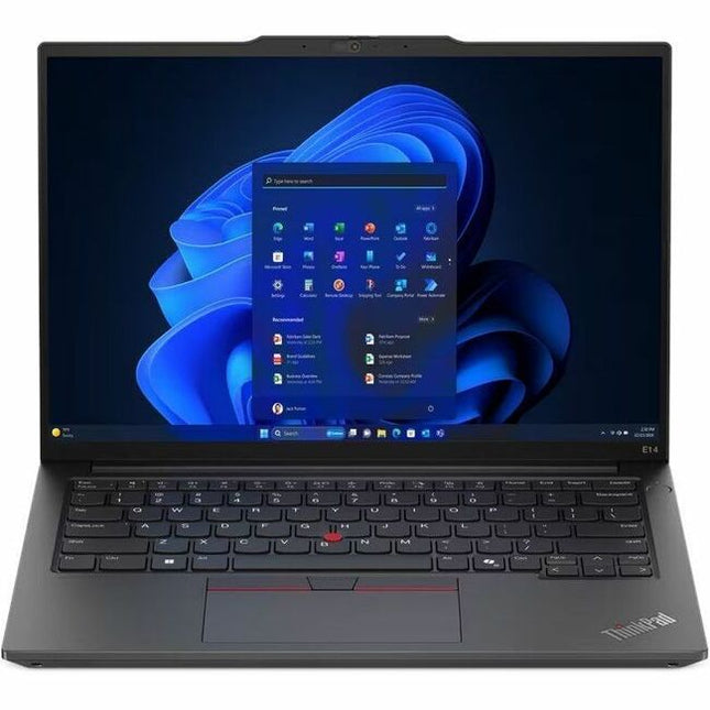 Main Image for Lenovo ThinkPad E14 Gen 6 21M70005US 14" Touchscreen Notebook - WUXGA - Intel Core Ultra 7 155U - 16 GB - 512 GB SSD - English Keyboard - Black