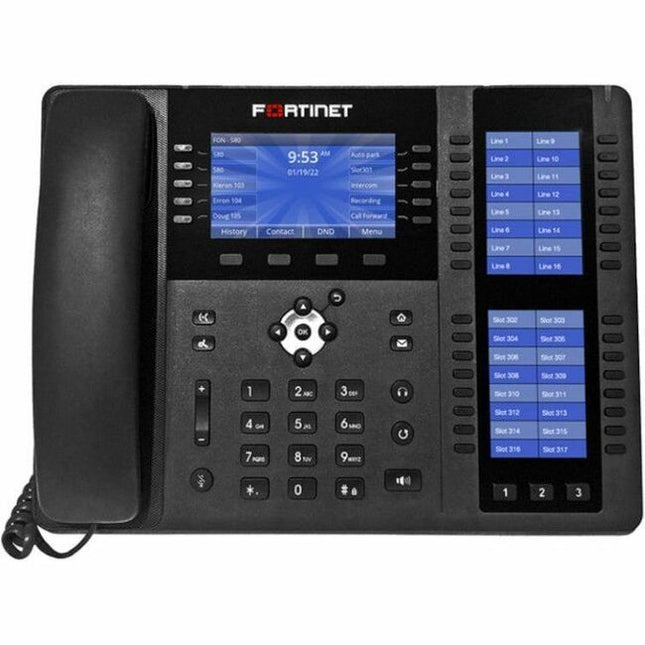 Main Image for Fortinet FortiFone FON-580B IP Phone - Corded - Corded - Bluetooth - Desktop