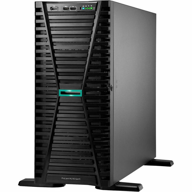 Main Image for HPE SMART CHOICE ProLiant ML110 G11 4.5U Tower Server - 1 x Intel Xeon Silver 4514Y 2 GHz - 64 GB RAM - 1.92 TB SSD - (2 x 960GB) SSD Configuration - Serial ATA, Serial Attached SCSI (SAS) Controller