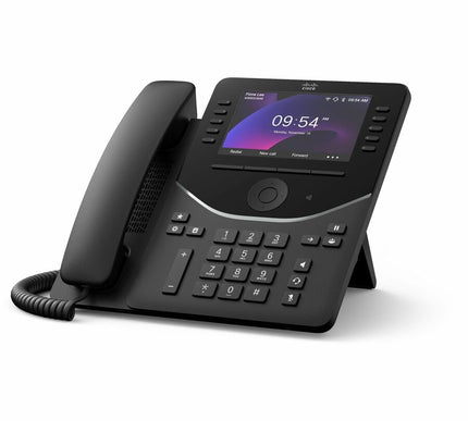 Main Image for Cisco 9841 IP Phone - Corded - Corded - Desktop, Wall Mountable - Carbon Black
