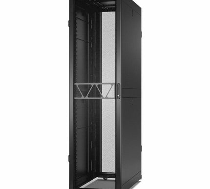 Main Image for APC NetShelter SX Server Rack Gen 2, 48U, 2258H x 600W x 1200D mm, with Sides, Black [TAA]