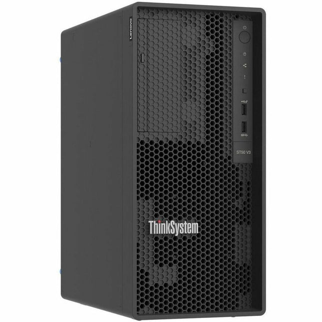 Main Image for Lenovo ThinkSystem ST50 V3 7DF3A018NA Tower Server - 1 Xeon E-2434 3.40 GHz - 16 GB RAM - Serial ATA/600 Controller