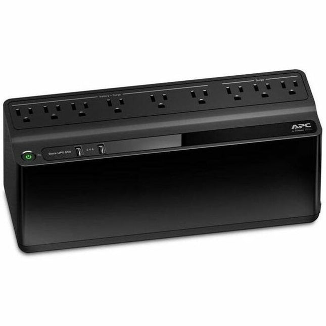 Main Image for Lenovo APC Back-UPS 850VA, 120V, 2 USB charging ports, 9 NEMA outlets (3 surge)