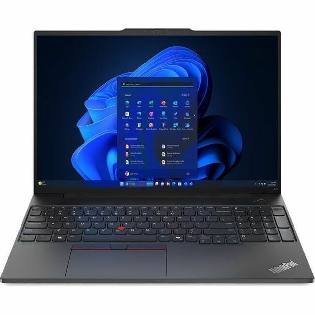 Main Image for Lenovo ThinkPad E16 Gen 2 21M5001GUS 16" Touchscreen Notebook - WUXGA - 60 Hz - AMD Ryzen 5 7535U - 8 GB - 512 GB SSD - English (US) Keyboard - Black