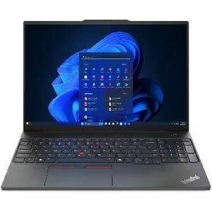 Main Image for Lenovo ThinkPad E16 Gen 2 21M5001FUS 16" Touchscreen Notebook - WUXGA - 60 Hz - AMD Ryzen 5 7535U - 16 GB - 512 GB SSD - English (US) Keyboard - Black
