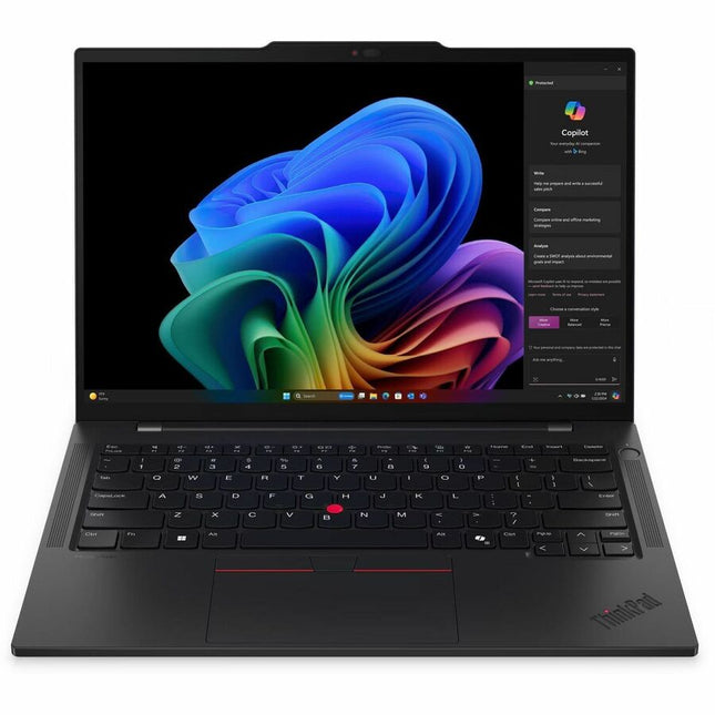Main Image for Lenovo ThinkPad T14s Gen 6 21N1001PUS 14" Touchscreen Copilot+ PC Notebook - WUXGA - 60 Hz - Qualcomm Snapdragon X Elite X1E-78-100 - 32 GB - 1 TB SSD - English Keyboard - Black