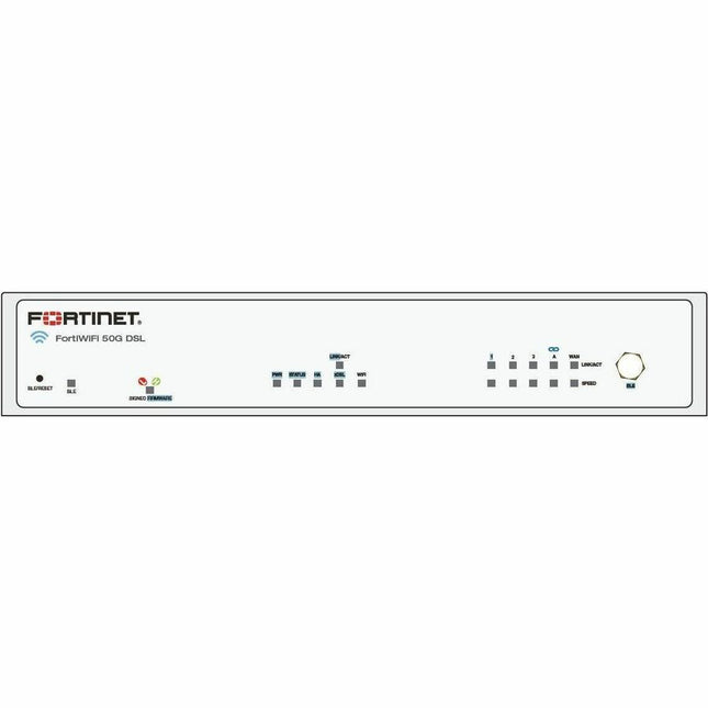 Main Image for Fortinet FortiWifi FWF-50G-DSL Network Security/Firewall Appliance