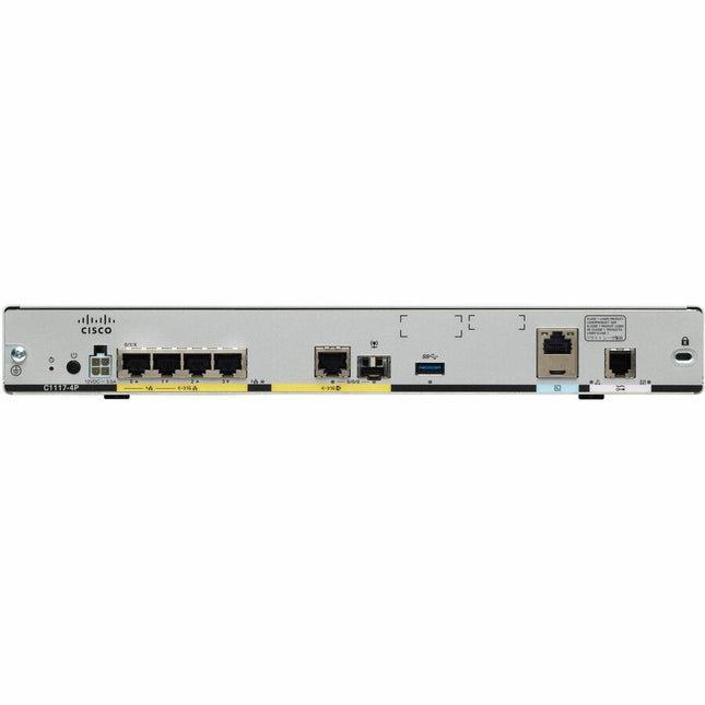Main Image for Cisco C1117-4PWA Wi-Fi 5 IEEE 802.11ac VDSL2+, ADSL2 Modem/Wireless Router - Refurbished