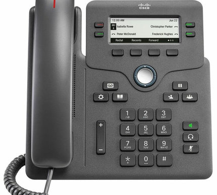 Main Image for Cisco 6861 IP Phone - Refurbished - Corded - Corded/Cordless - Wi-Fi - Wall Mountable