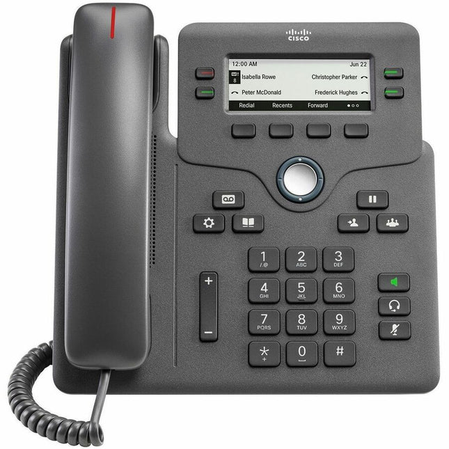 Main Image for Cisco 6861 IP Phone - Refurbished - Corded - Corded/Cordless - Wi-Fi - Wall Mountable