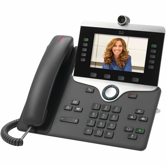 Main Image for Cisco 8865 IP Phone - Refurbished - Corded - Corded/Cordless - Wi-Fi, Bluetooth - Wall Mountable