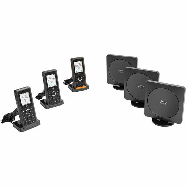 Main Image for Cisco 6823 IP Phone - Refurbished - Cordless - Corded - DECT - Wall Mountable