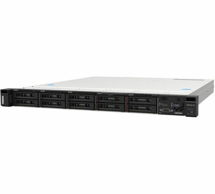 Main Image for Lenovo ThinkSystem SR250 V3 7DCL1000NA 1U Rack Server - 1 x Intel Xeon E-2478 2.8 GHz - 32 GB RAM - 3.84 TB SSD - (3 x 960GB, 2 x 480GB) SSD Configuration - Serial ATA Controller - Pre-Configured