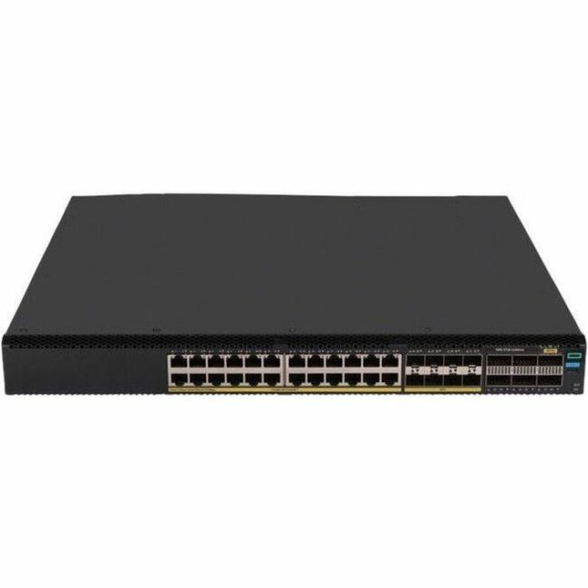Main Image for HPE Comware Data Center Switch 24p 10GBASE-T 8p SFP+ 1G/10G 6p QSFP28100G 5720