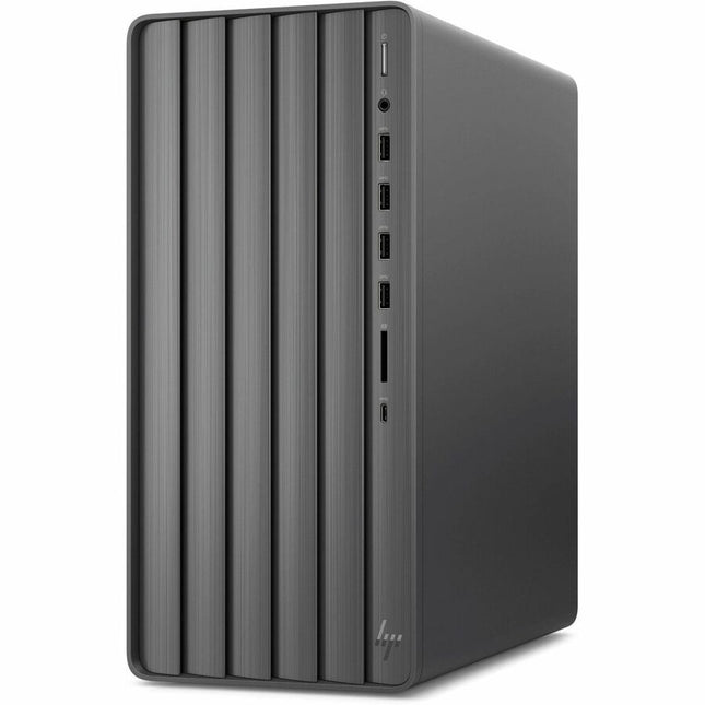 Main Image for HP Envy TE01-5000i TE01-5085t Desktop Computer - Intel Core i7 14th Gen i7-14700F - 16 GB - 512 GB SSD - Mini-tower - Nightfall Black, Dark Chrome - Refurbished