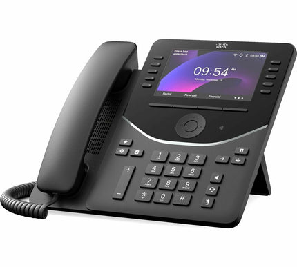 Main Image for Cisco 9841 IP Phone - Refurbished - Corded - Desktop - Carbon Black