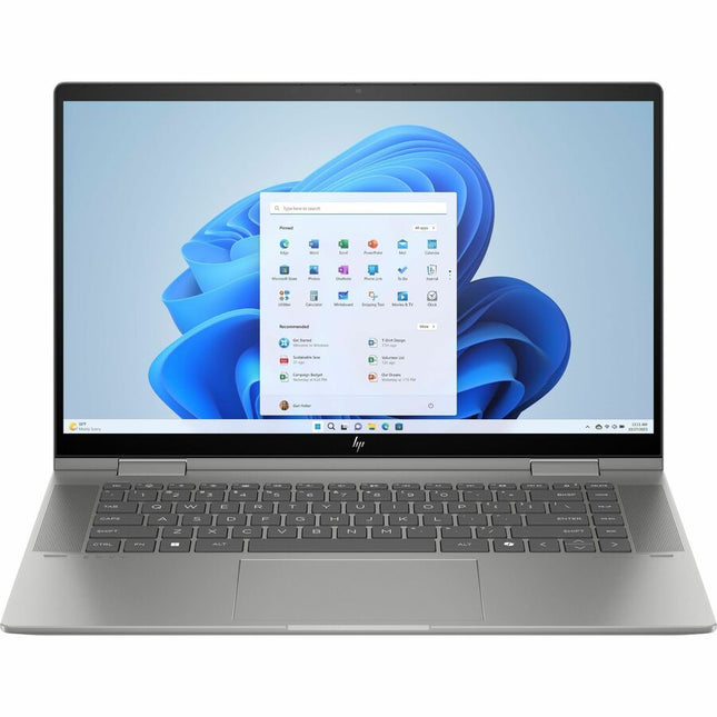 Main Image for HP ENVY x360 15-fe1000 15-fe1073cl 15.6" Touchscreen Convertible 2 in 1 Notebook - Full HD - Intel Core Ultra 7 155U - Intel Evo Platform - 32 GB - 1 TB SSD - Mineral Silver Aluminum
