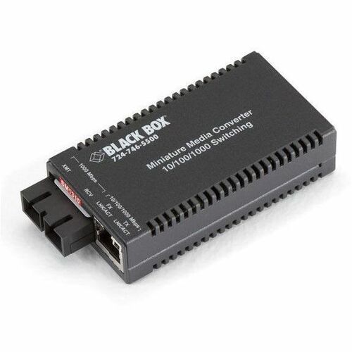 Main Image for Black Box MultiPower Miniature Transceiver/Media Converter