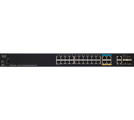 Main Image for Cisco SG350X-24PD 24-Port 2.5G PoE Stackable Managed Switch