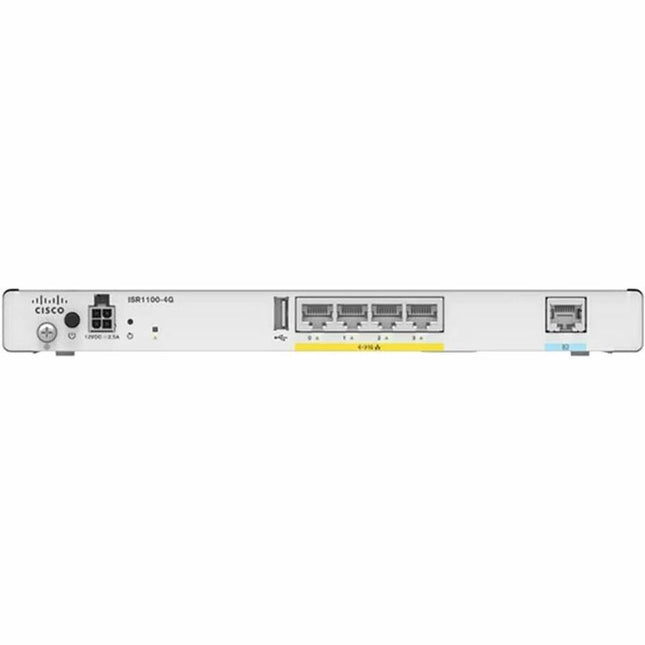 Main Image for Cisco ISR1100-4G 1 SIM Cellular, Ethernet Wireless Integrated Services Router