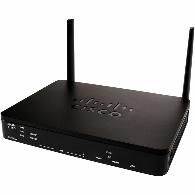 Main Image for Cisco RV160W Wi-Fi 5 IEEE 802.11ac Ethernet Wireless Router - Refurbished
