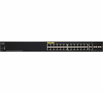 Main Image for Cisco SF350-24P 24-Port 10 100 POE Managed Switch