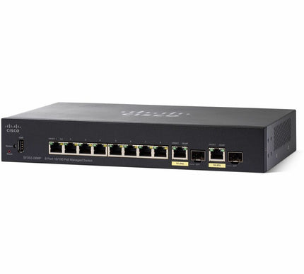 Main Image for Cisco SF352-08MP 8-Port 10 100 POE Managed Switch
