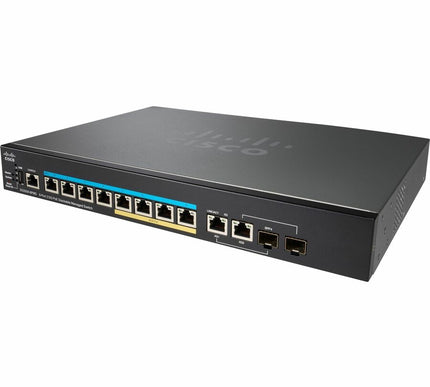 Main Image for Cisco SG350X-8PMD 8-Port 2.5G PoE Stackable Managed Switch