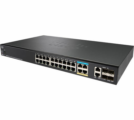 Main Image for Cisco SG350X-24PD 24-Port 2.5G PoE Stackable Managed Switch