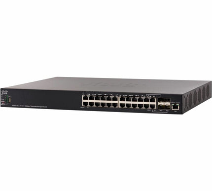 Main Image for Cisco SX550X-24 24-Port 10GBase-T Stackable Managed Switch