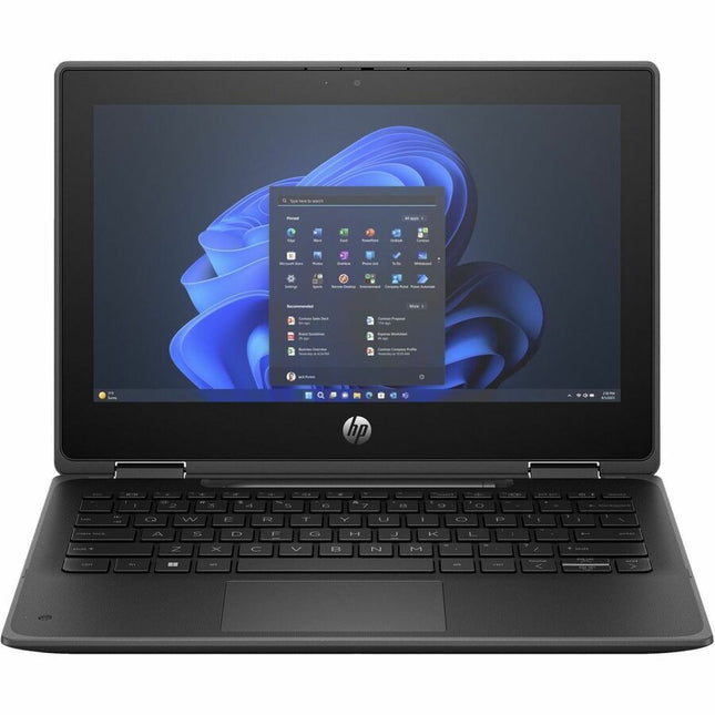 Main Image for HP Fortis Flip G1i 11.6" Touchscreen Convertible 2 in 1 Notebook - HD - Intel N-Series N250 - 4 GB - 128 GB Flash Memory - Jet Black - Smart Buy