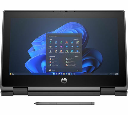 Main Image for HP Fortis Flip G1i 11.6" Touchscreen Convertible 2 in 1 Notebook - HD - Intel N-Series N150 - 4 GB - 128 GB Flash Memory - Jet Black - Smart Buy