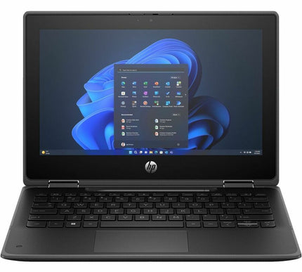 Main Image for HP Fortis Flip G1i 11.6" Touchscreen Convertible 2 in 1 Notebook - HD - Intel N-Series N250 - 8 GB - 256 GB SSD - English Keyboard - Jet Black - Smart Buy