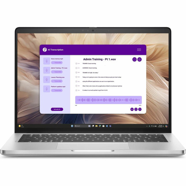 Main Image for Dell Pro 14 Plus PB14250 14" Clamshell Copilot+ PC Notebook - Full HD Plus - 60 Hz - Intel Core Ultra 5 236V - vPro Technology - 16 GB - 512 GB SSD - English (US) Keyboard - Silver