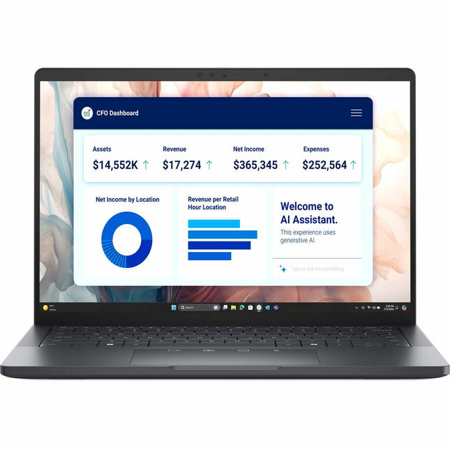 Main Image for Dell Pro 13 Premium PA13250 13.3" Copilot+ PC Notebook - Full HD Plus - 60 Hz - Intel Core Ultra 7 268V - vPro Technology - Intel Evo Platform - 32 GB - 512 GB SSD - English (US) Keyboard - Magnetite