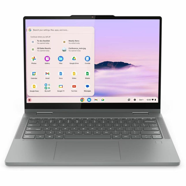 Main Image for Lenovo 14IRU10 83LL000FUS 14" Touchscreen Convertible 2 in 1 Chromebook - WUXGA - 60 Hz - Intel Core 5 120U - 8 GB - 128 GB Flash Memory - English Keyboard - Luna Gray